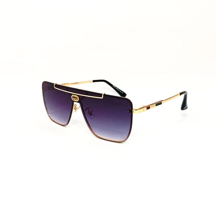 Gucci shield sunglasses gold-tone metal frame GUCCI6NEW2026