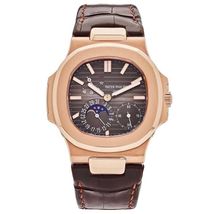 Patek Philippe Nautilus 5712R-001 Sunburst brown Dial Rose Gold