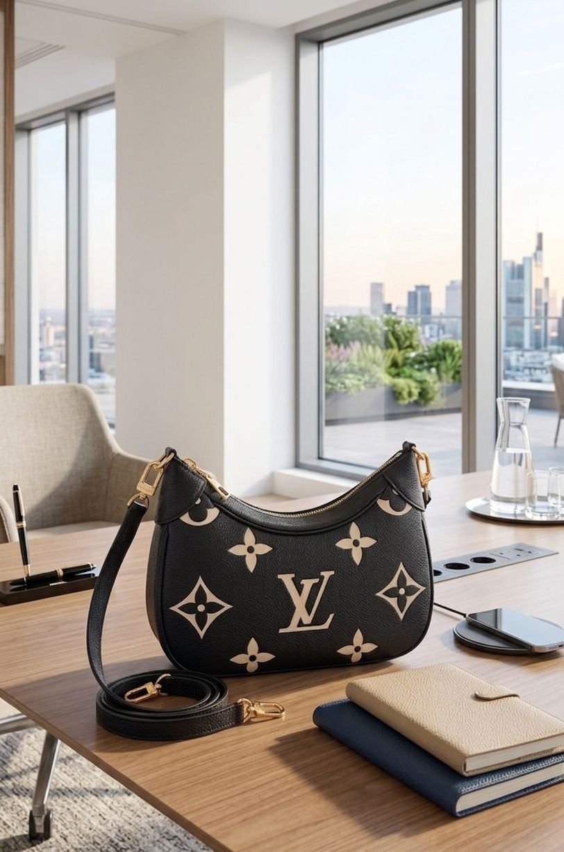 Louis Vuitton Empriente Bagatelle Satchel Genuine leather Bag