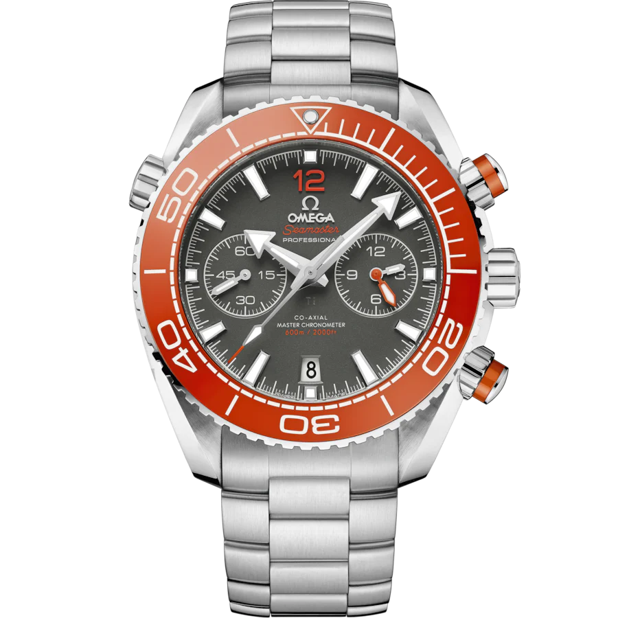 Omega Seamaster Planet Ocean 600M Co-Axial Master Chronometer Grey Dial Men 45.5MM